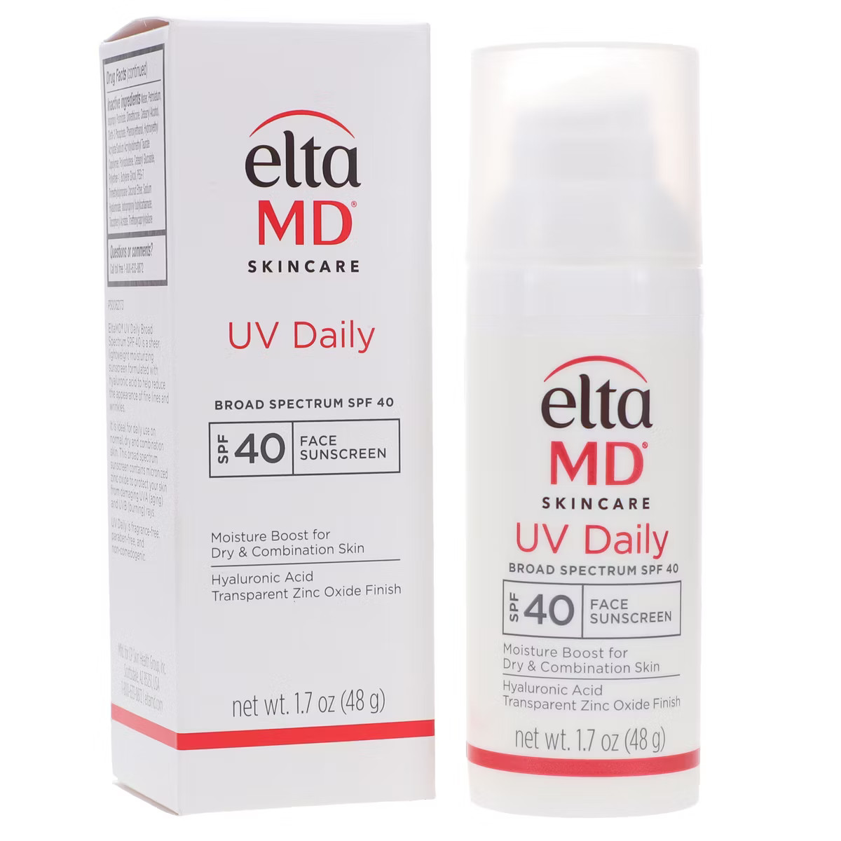 EltaMD UV Daily SPF 40 Broad Spectrum Moisturizing Facial Sunscreen 1.7 oz | Target
