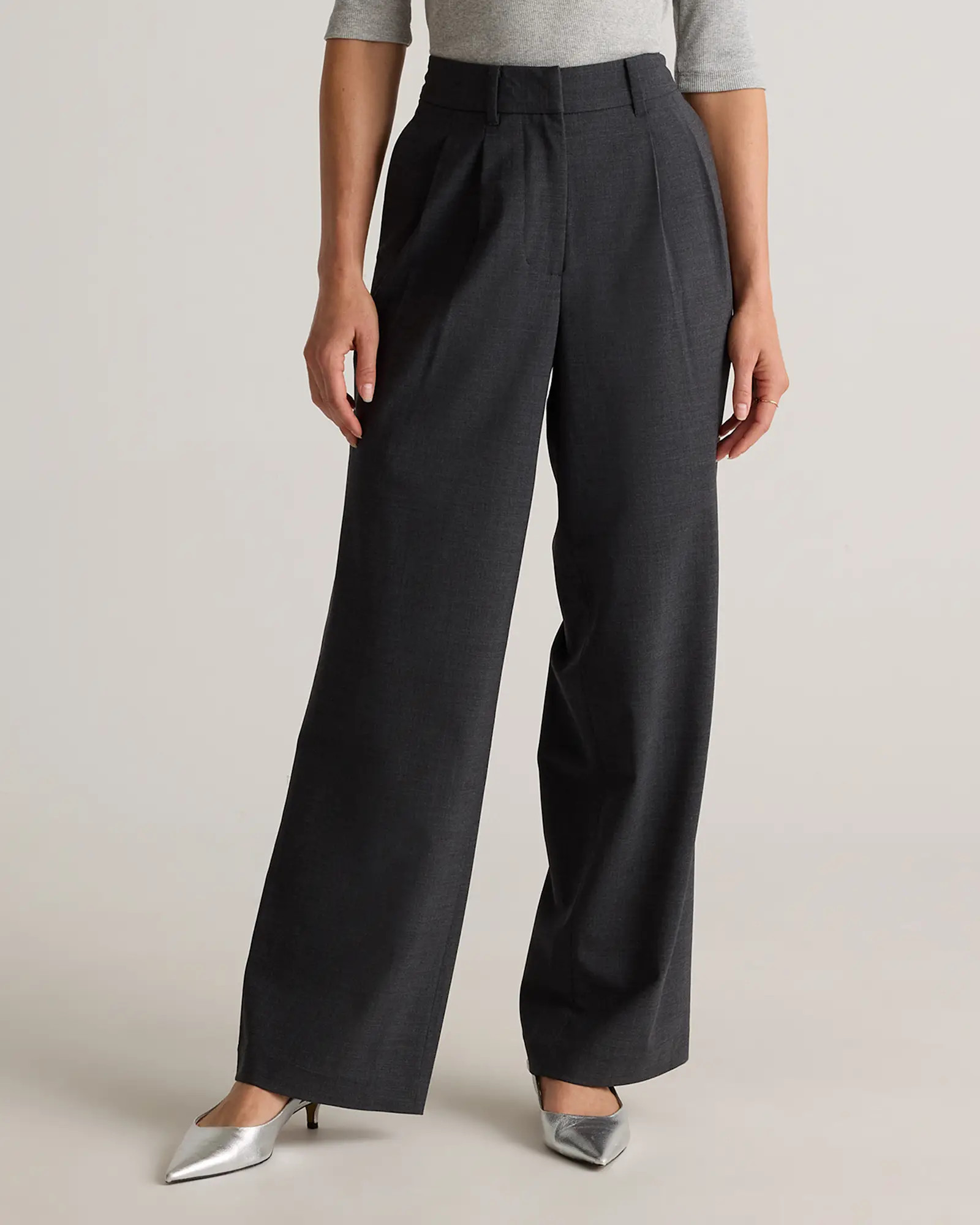 Italian Wool Pleated Trouser | Quince