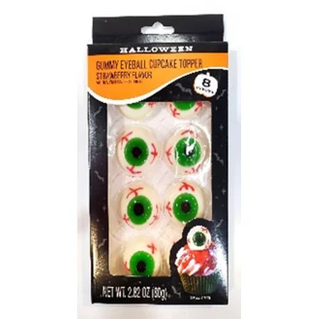 Gummy Eyeballs 8ct. Cupcake Deco | Walmart (US)