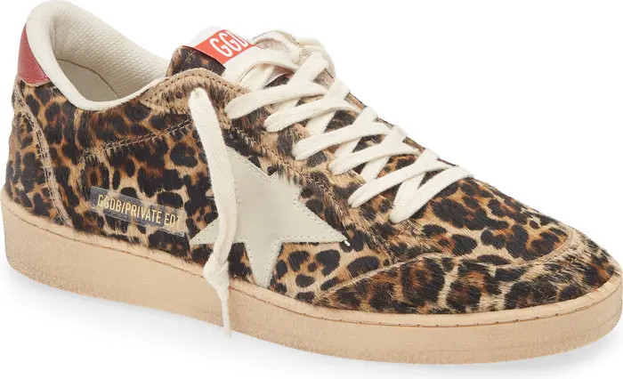 Golden Goose Ball Star Genuine Calf Hair Sneaker (Women) | Nordstrom | Nordstrom