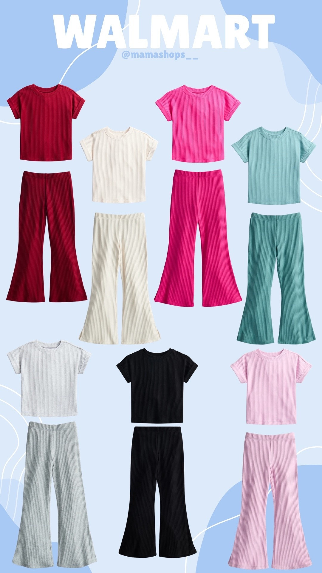 Super cute Wonder Nation 2pc sets for Girls, ribbed top with flared pants !👧🏻💖

Linking items here ✨🛍️

#LTKmomlife #LTKSeasonal #LTKKids