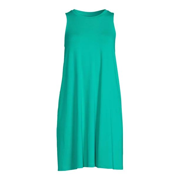 Time and Tru Women's Sleeveless Knit Dress | Walmart (US)