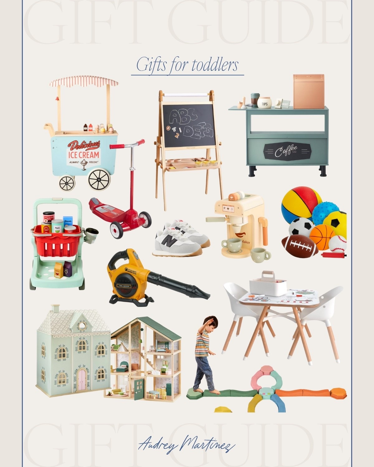 GIFT GUIDE | HOLIDAY 2025 🎁✨

holiday magic for the little ones — sharing my top toy picks for toddlers this season! from classic favorites to new playtime finds, these are sure to bring big smiles on christmas morning.

toddler toys, holiday gifts for kids, christmas gift guide, toddler christmas toys, holiday gift ideas, toddler playtime, amazon toys, toddler must haves, christmas shopping

#LTKHoliday #LTKKids #LTKGiftGuide