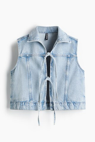 H & M - Offene Jeansweste - Blau - Damen | H&M (DE, AT, CH, NL, FI)