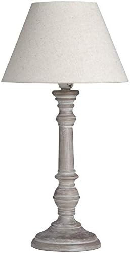 Hill 1975 Pella Table Lamp, Wood, Linen, Mixed, one | Amazon (UK)