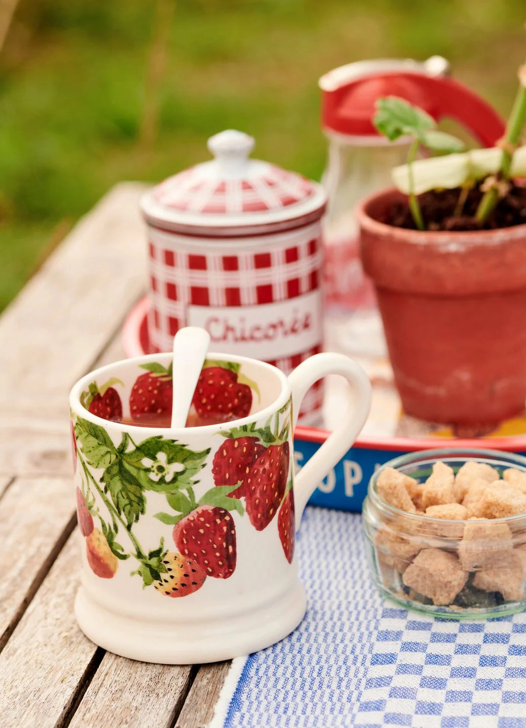 Seconds Strawberries 1/2 Pint Mug | Emma Bridgewater (UK)