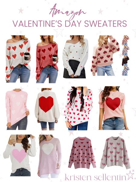 Cute Valentine’s sweaters on Amazon 

#valentinesday #amazonfashion #valentinesdaysweaters #sweaters #amazon 

#LTKSeasonal #LTKunder50 #LTKfamily
