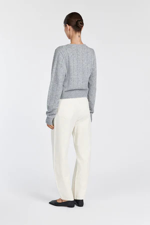 LEVI SILVER MARLE KNIT CARDIGAN | DISSH