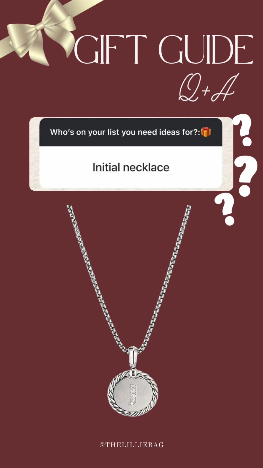 I wear mine everyday it’s only my favorite gifts! I like that you can add letters  to this. 

Gifts for her. Initial necklace. Gift idea  


#LTKHoliday #LTKGiftGuide