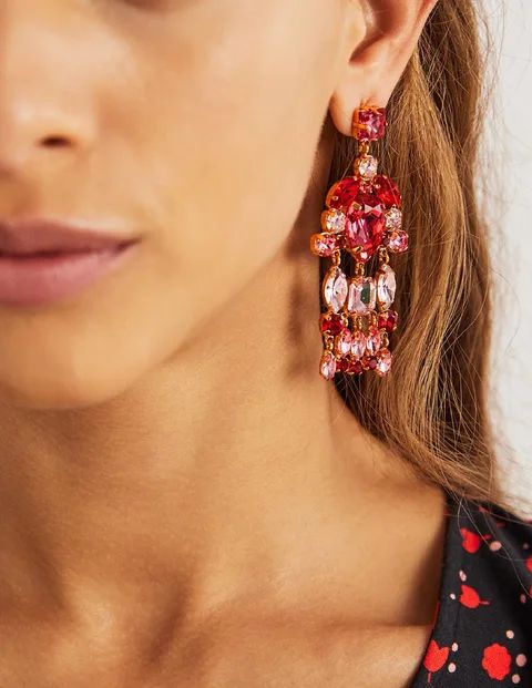 Jewel Chandelier Earrings | Boden (UK & IE)