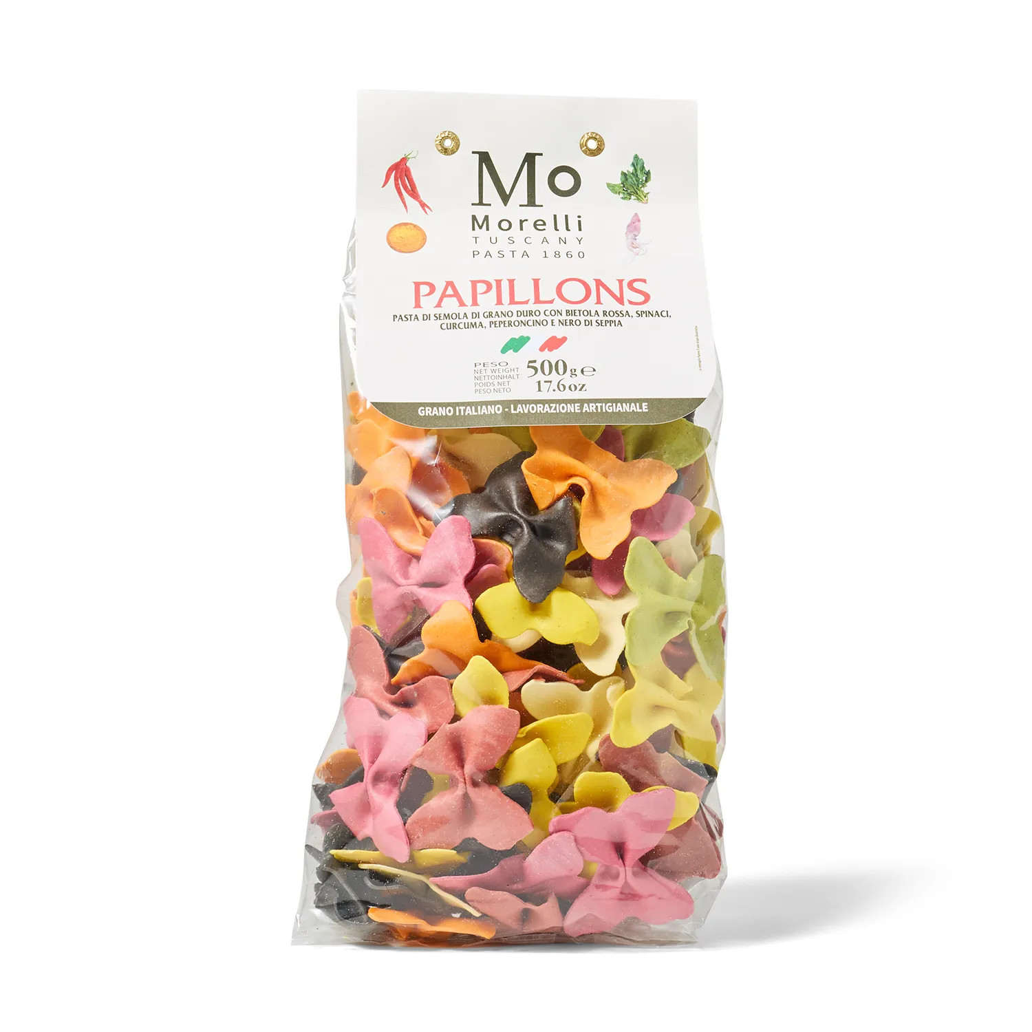 Morelli Multicolor Papillons Pasta | Sur La Table