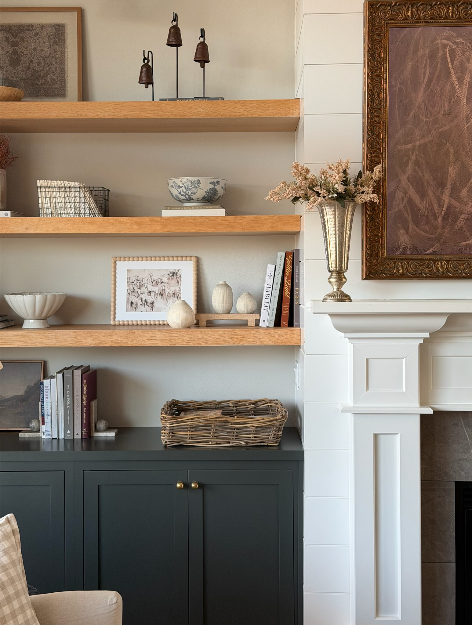 I love mixing high and low everywhere, but especially when it comes to shelf styling. 

Home decor, target decor, target home, shelf styling

#LTKHome