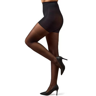 Memoi BodySmootHers Super Shaper Sheer Tights Black XL | Target