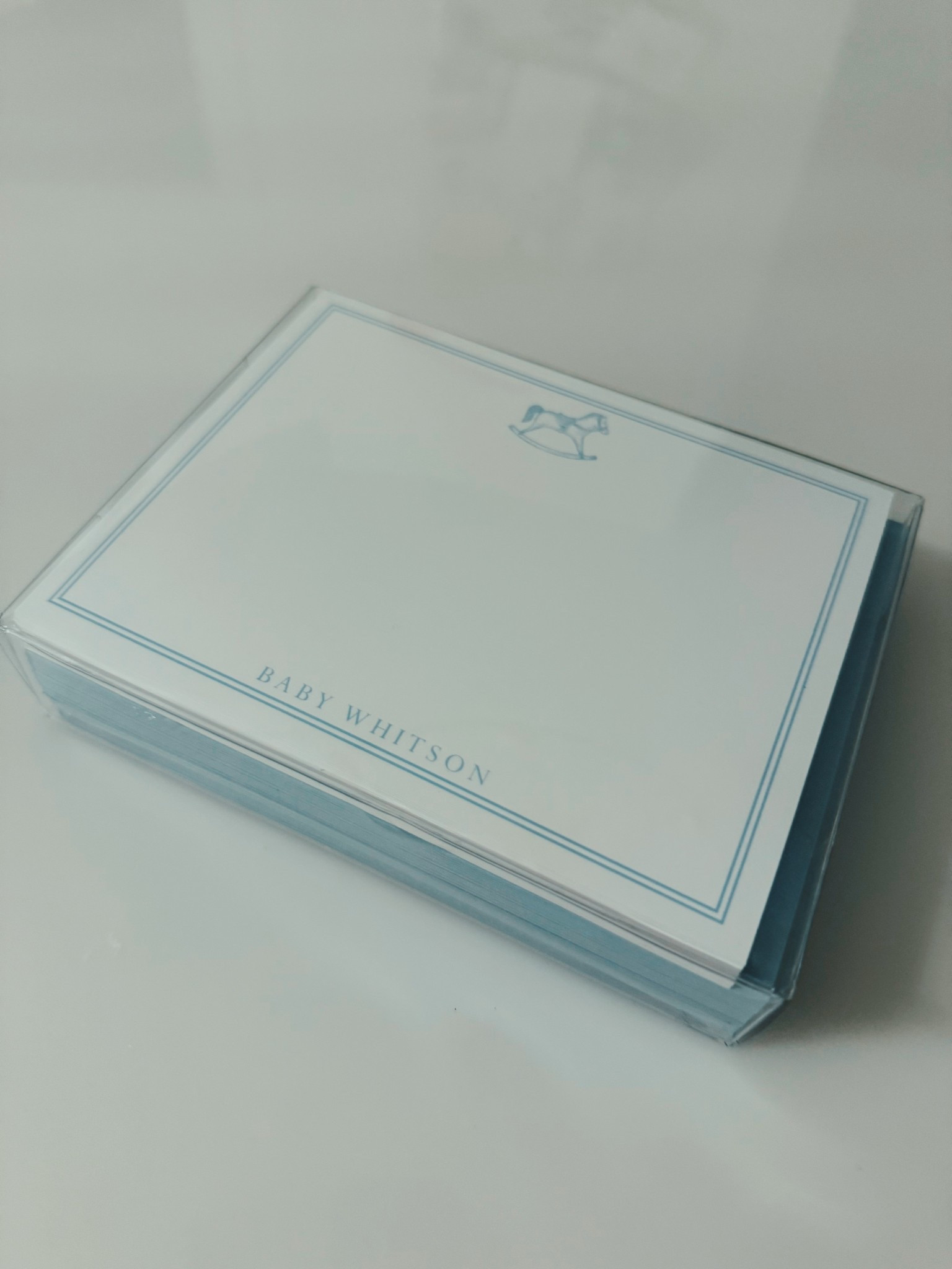 Baby boy stationary! I don’t know my son’s name yet but needed thank you notes for my baby shower. These personalized notecards are so cute from Etsy. Would make a great gift for new mom or pregnant friend

Gift for pregnant friend , gifts for new mom, baby boy stationary , Etsy stationary , personalized baby stationary , blue baby shower thank you cards 

#LTKGiftGuide #LTKBump #LTKBaby