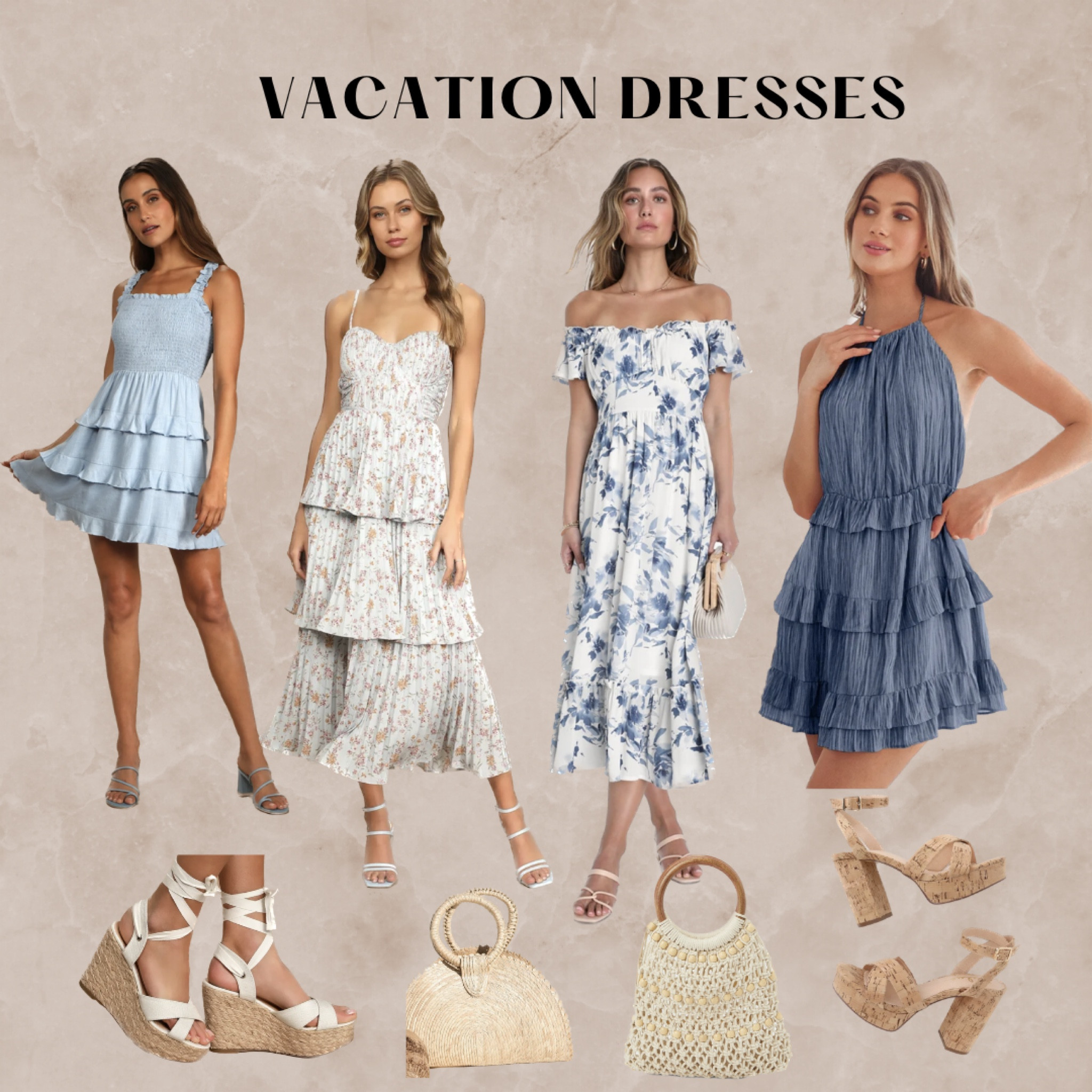 Shop vacation dresses 

#LTKstyletip #LTKFind #LTKunder100