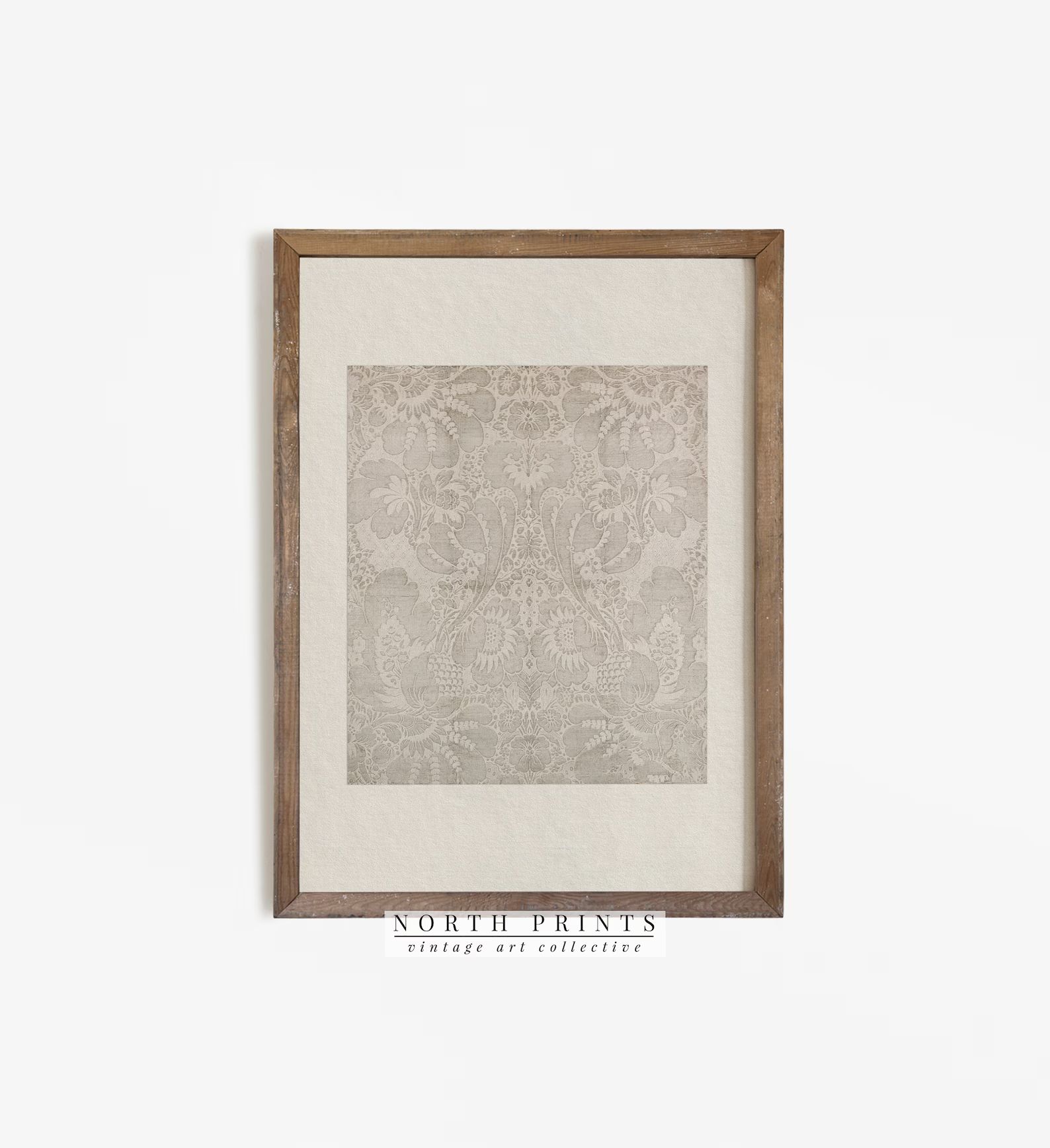 Neutral Tapestry Art Print | Antique Textile Wall Art | PRINTABLE Download | 1022 | Etsy (US)