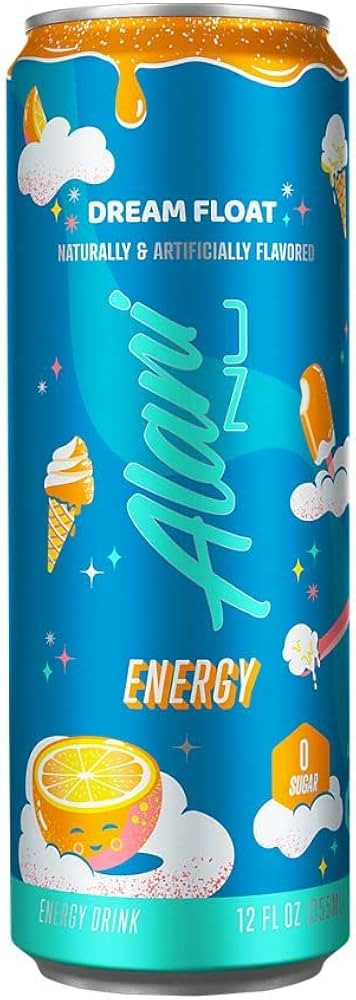 Alani Nu Energy Drinks 6 Cans Sugar Free 200mg of Caffeine B Vitamins 12 Fluid Ounce Cans (Dream ... | Amazon (US)