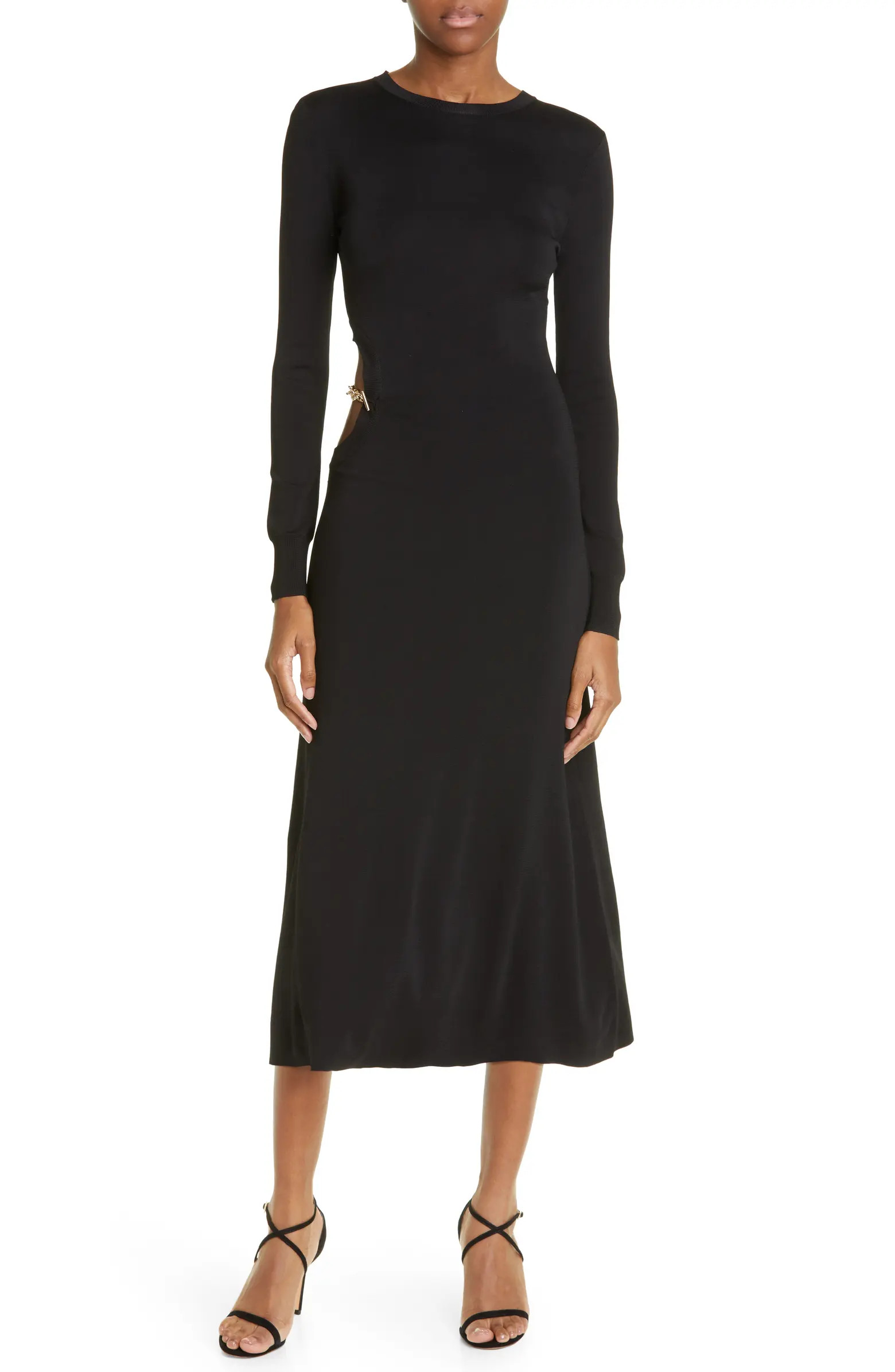 Rebecca Vallance Jayde Cutout Long Sleeve Sweater Dress | Nordstrom | Nordstrom
