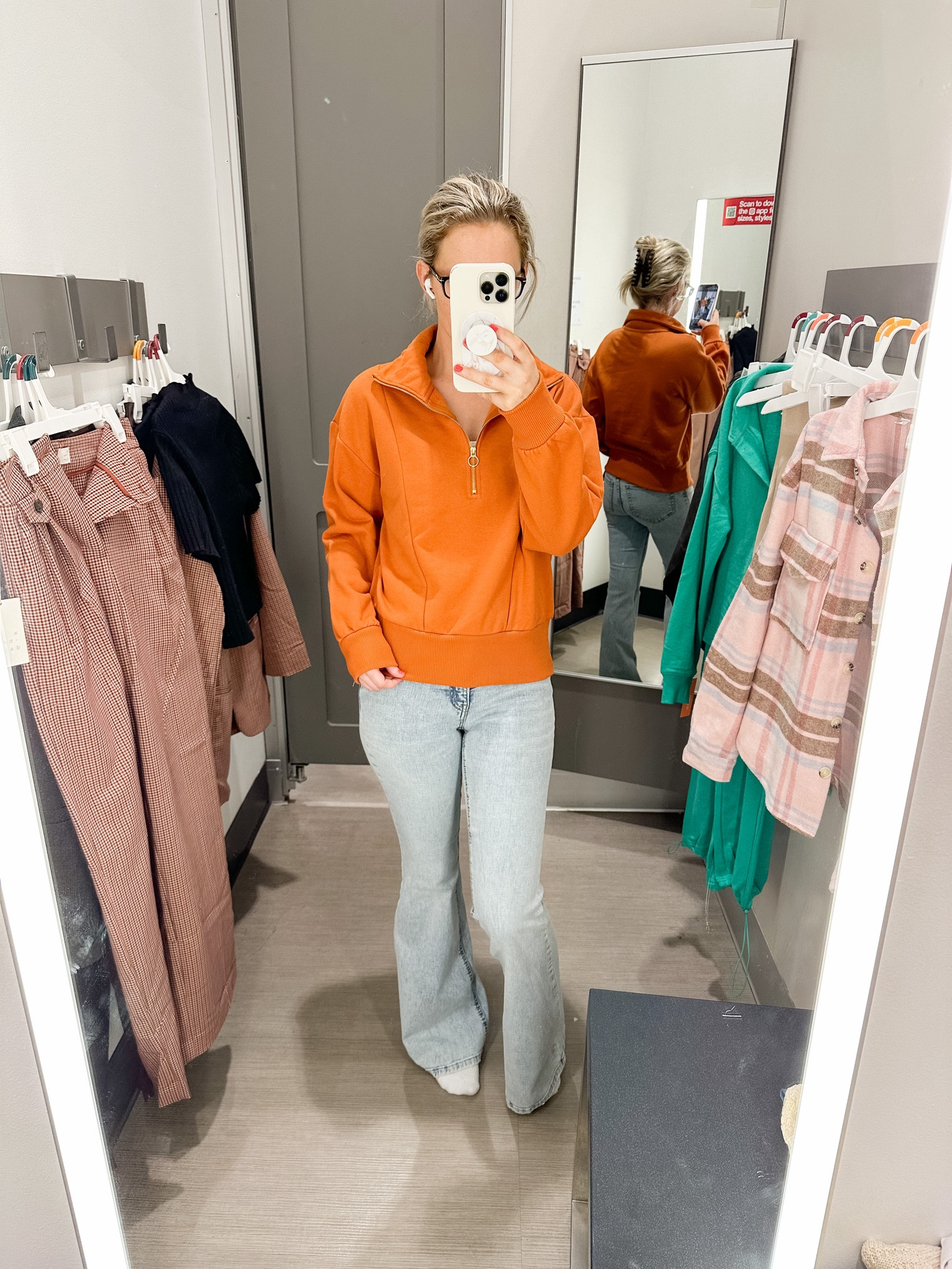 20% off This quarter zip sweatshirt until Sunday  I was obsessed with the fit and the small details that elevate it more than just a normal sweatshirt. So cute. Thanks for shopping the link in my bio. 

#Target #TargetStyle #TargetFall #TargetIsMyFavorite #TargetMom #TargetRun #TargetDeal