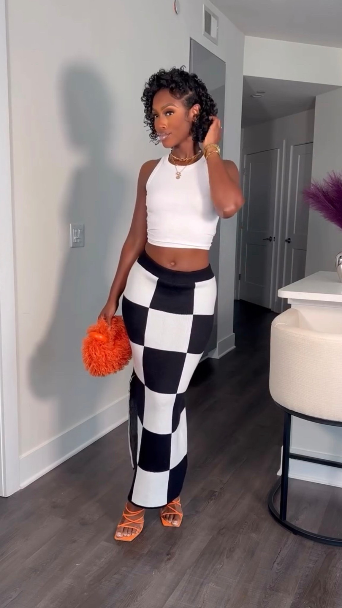 Bold but still very chill and rocking a cute bright accessories to seal the seal 🧡✨

#LTKSaleAlert #LTKootd