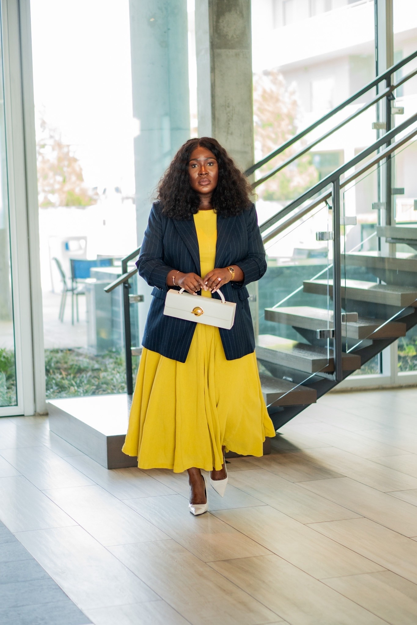 A pop of yellow for this Spring! 

#LTKgrwm #LTKootd #LTKPlusSize