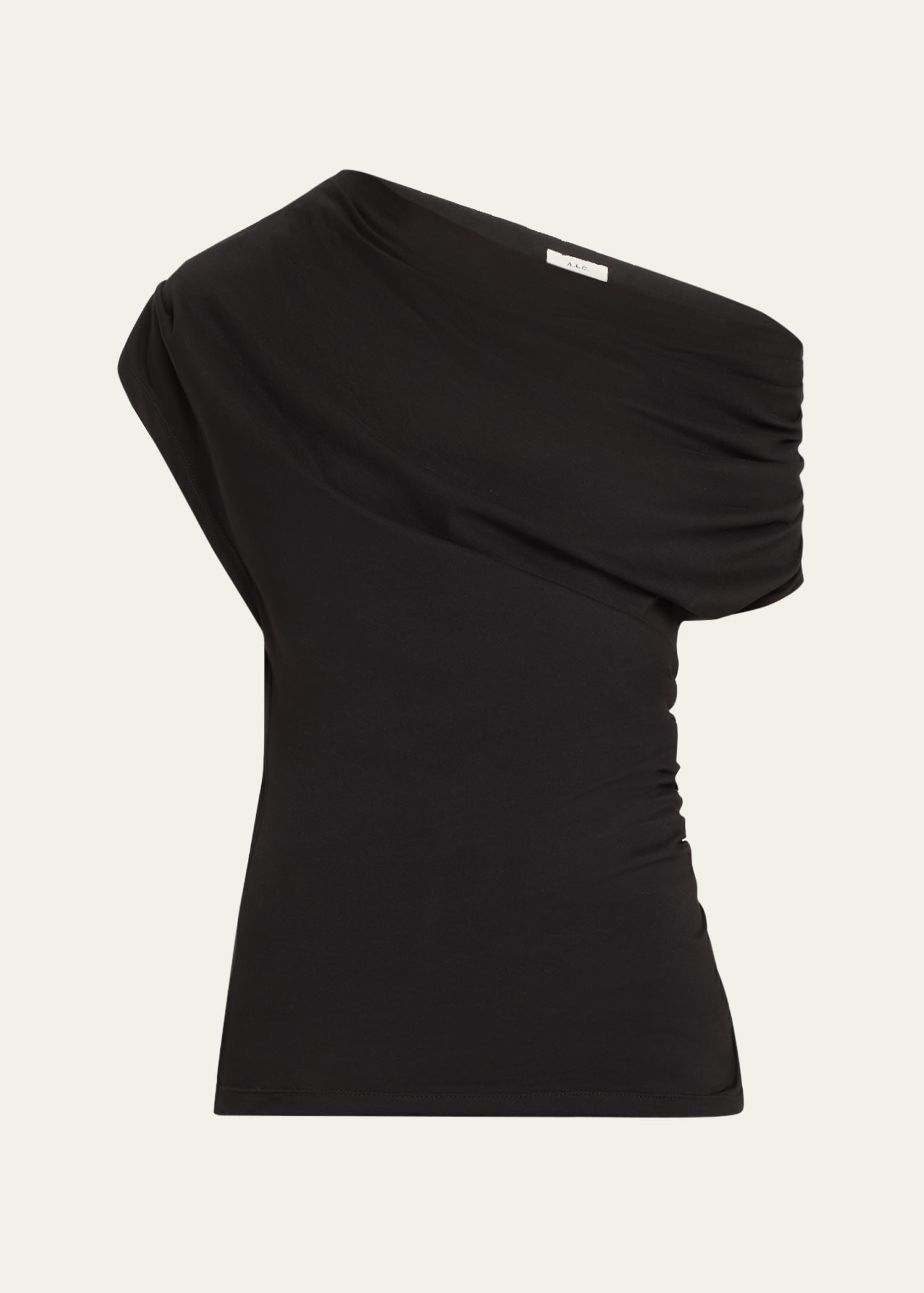 A.L.C. Alice Draped One-Shoulder Tee | Bergdorf Goodman