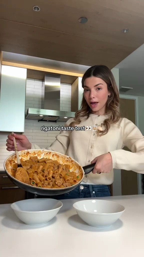 rigatoni taste test 👀 my sweater is sold out NIA but linked similar!

#LTKStyleTip #LTKSeasonal #LTKFindsUnder100
