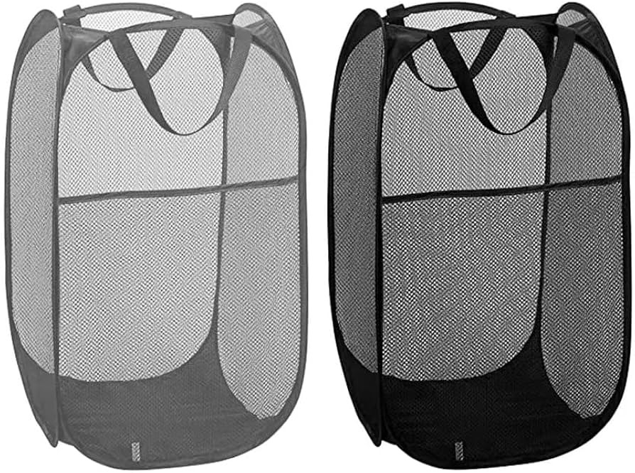 Pop up Laundry Basket,Collapsible laundry basket with Handle,Folding laundry basket with Side Poc... | Amazon (UK)