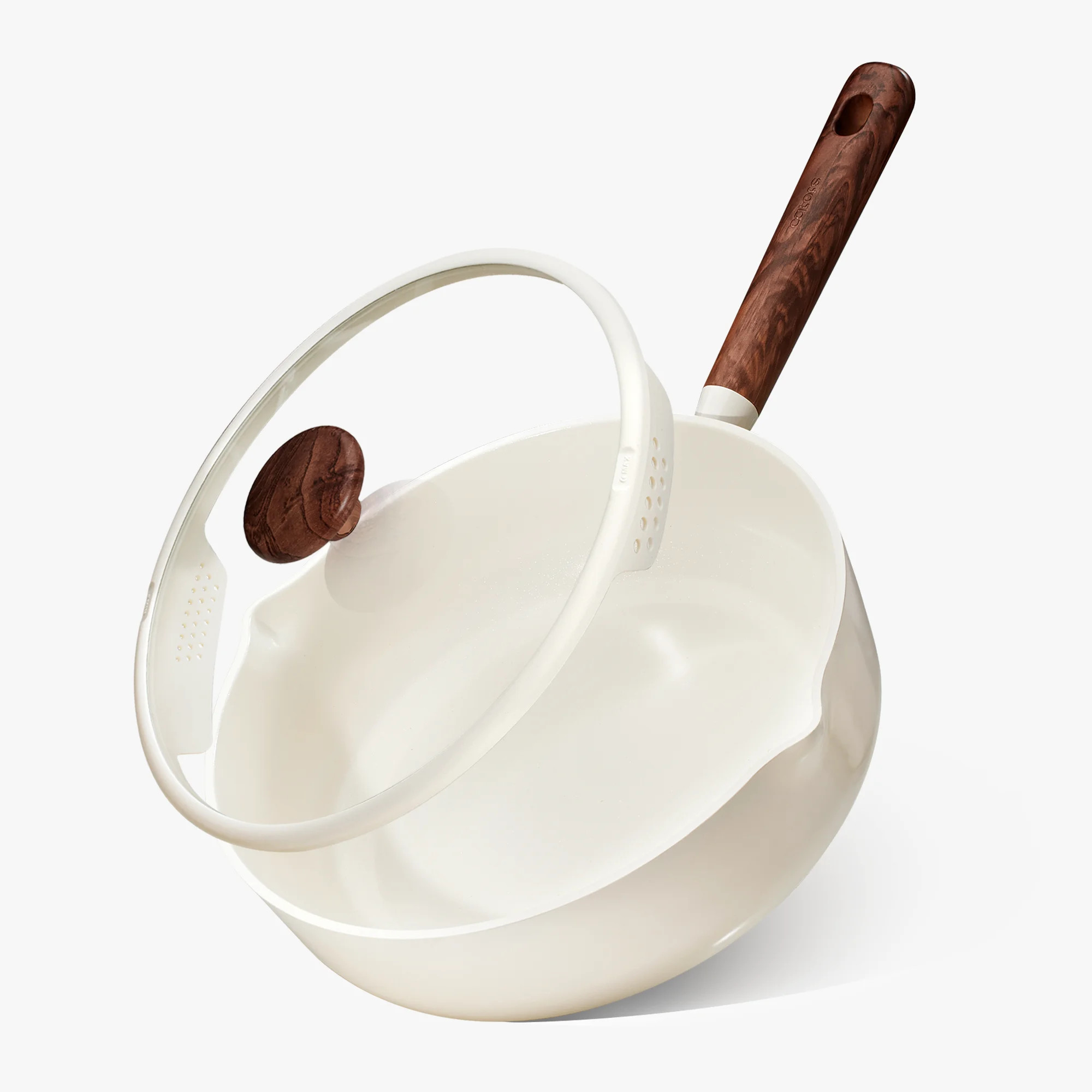 Carote 5 QT Ceramic Nonstick Sauté Pan with Strainer Lid, 11" Deep Frying Pan, Induction Compati... | Walmart (US)