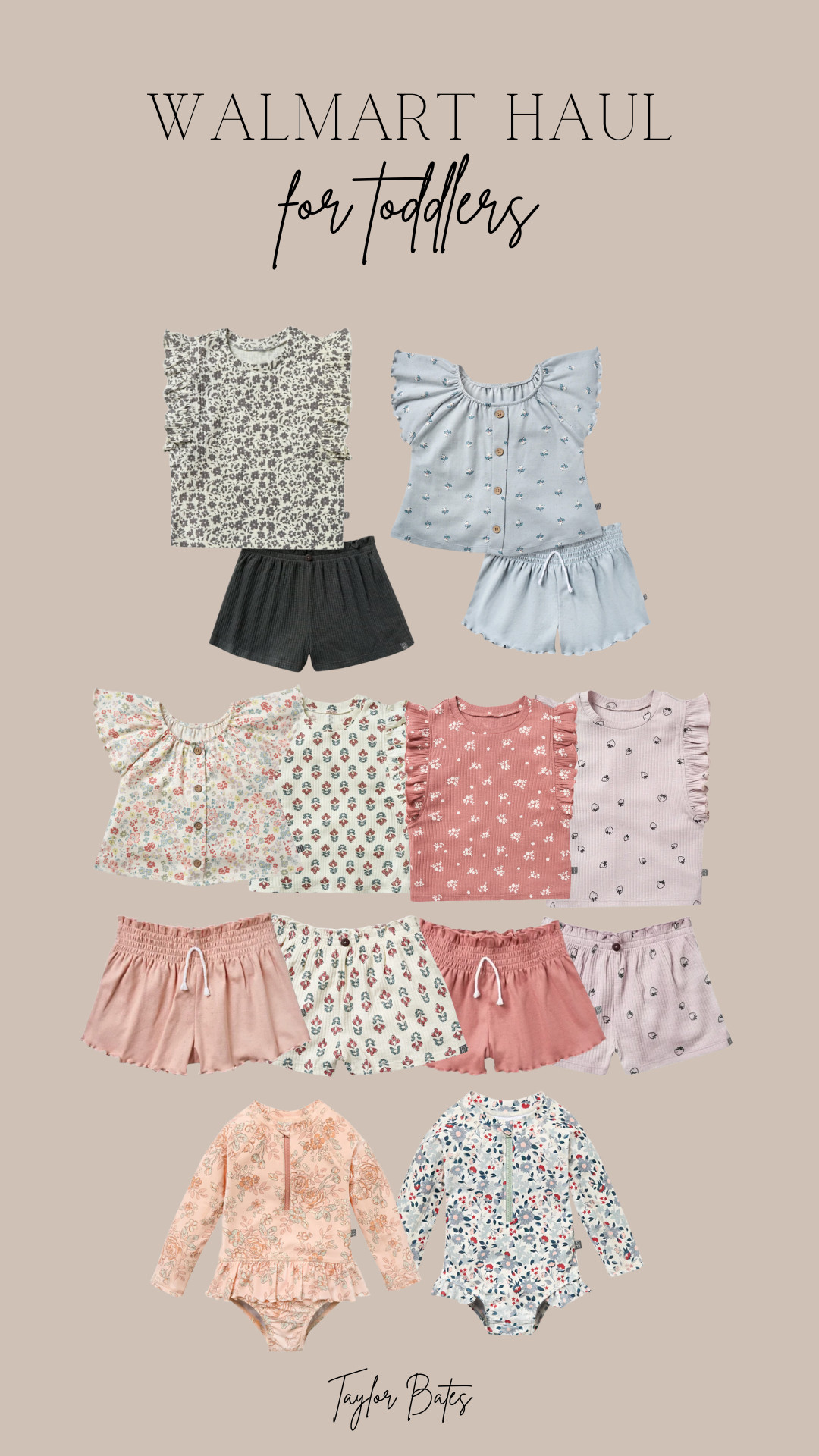 Walmart toddler haul! Spring & summer clothes 🦋🌷🌸 

 #LTKSeasonal #LTKKids #LTKFamily