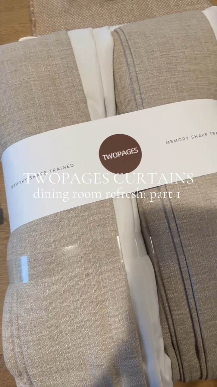 ✨ use code MEGBLASI to save 15%🩷

Our dining room needed a makeover, so we decided to elevate the space with TWOPAGES Liz Linen Triple Pleated curtains in Burlywood Birch. 

We opted for a regular lining as we wanted a little light to pass through, and we hung the rod an inch down from the ceiling and seven inches past the window frame. 

The drama that these gorgeous window treatments give the space is 🤌🏼🤌🏼

#LTKHome