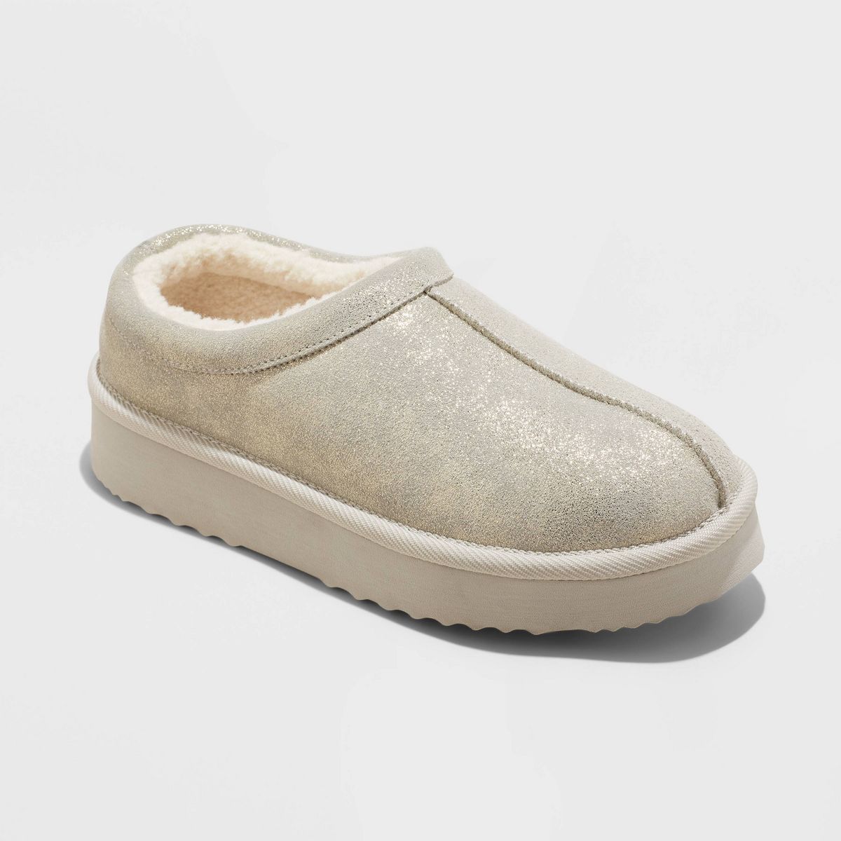 Women's Amira Suede Clog Slippers - Stars Above™ | Target
