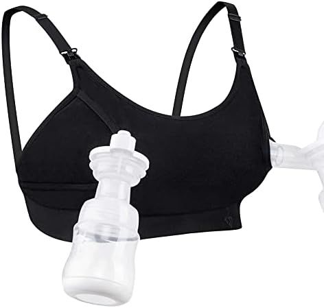 Hands Free Pumping Bra, Momcozy Adjustable Breast-Pumps Holding and Nursing Bra, Suitable for Bre... | Amazon (US)