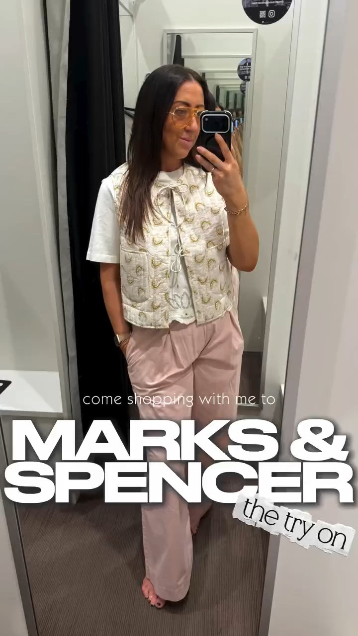 A try on haul in Marks & Spencer’s with some fab spring outfit inspiration. 

I have so many women over 40 who say I inspire them with outfit ideas and honestly it means the world to hear that! 

Comment SHOP for the links DMing straight over! 

https://liketk.it/613fe

I think they’re is some gorgeous pieces at Marks at the minute - all of this I’ve popped in my LTK, apart from a couple of things that’s can’t have launched online yet - if you sign up to my channel though, I’ll be able to let you know when they’re on there! 

Anyway, any favourites? 

#marksandspencer #mands #marksandspencerclothing #mandshaul #mymarks 

@marksandspencerstyle @marksandspencer