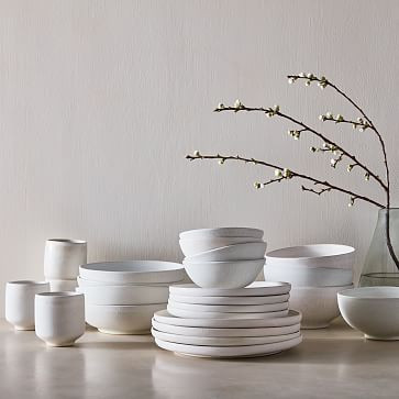 Kanto Stoneware Dinner Plates | West Elm (US)