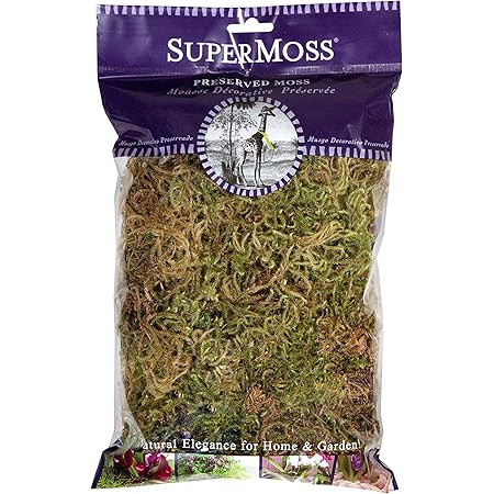 SuperMoss (26914) Spanish Moss Preserved, Natural, 8oz (200 cubic inch) | Amazon (US)