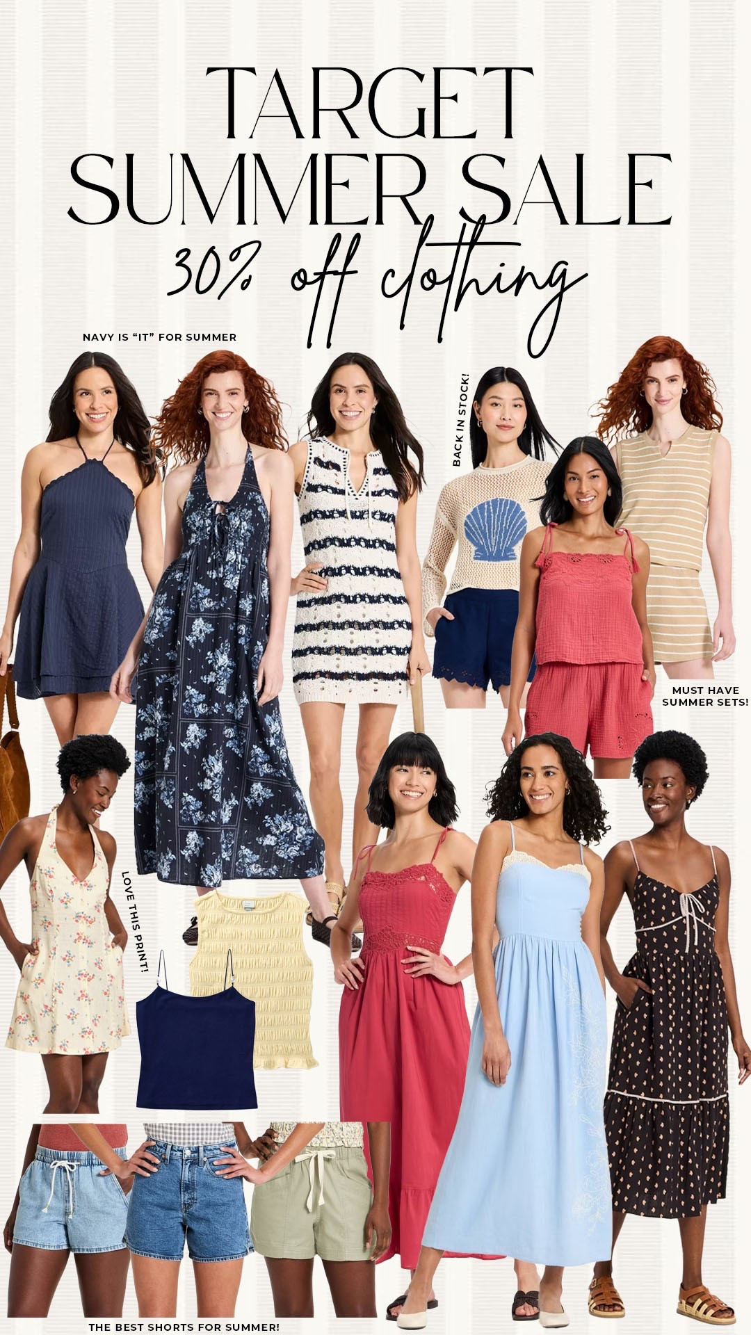 Target MDW sale: 30% off clothing

#targetdeals

Target deals. Target fashion. Target MDW sale. Target summer dress. Target summer set.

#LTKootd #LTKSeasonal #LTKSaleAlert