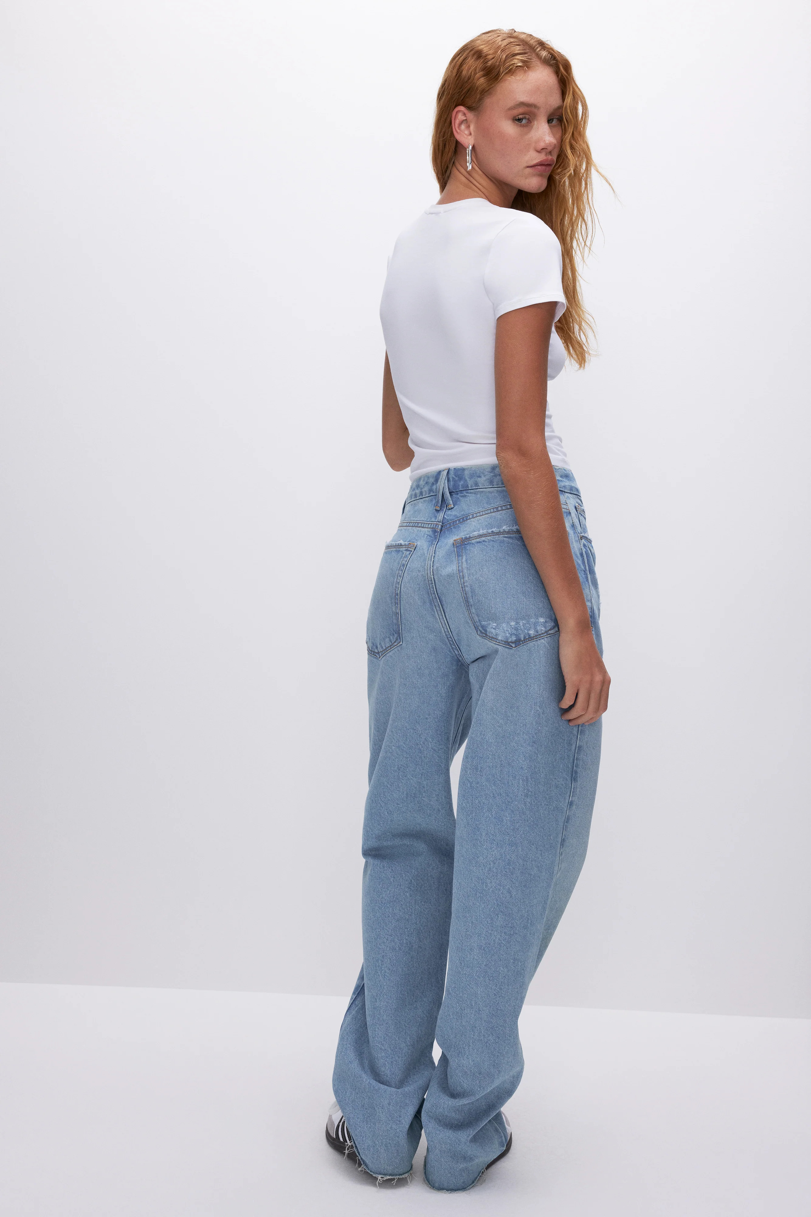 GOOD '90s LOOSE JEANS | INDIGO472 | Good American
