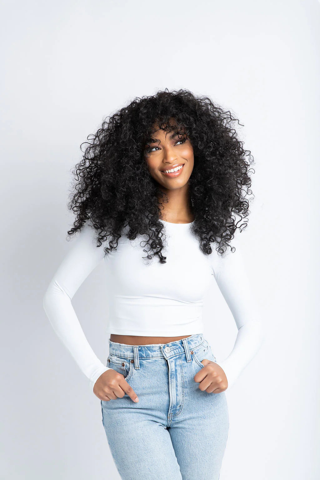 Boba Huggie Long Sleeve Crop Top | Shop Tucky