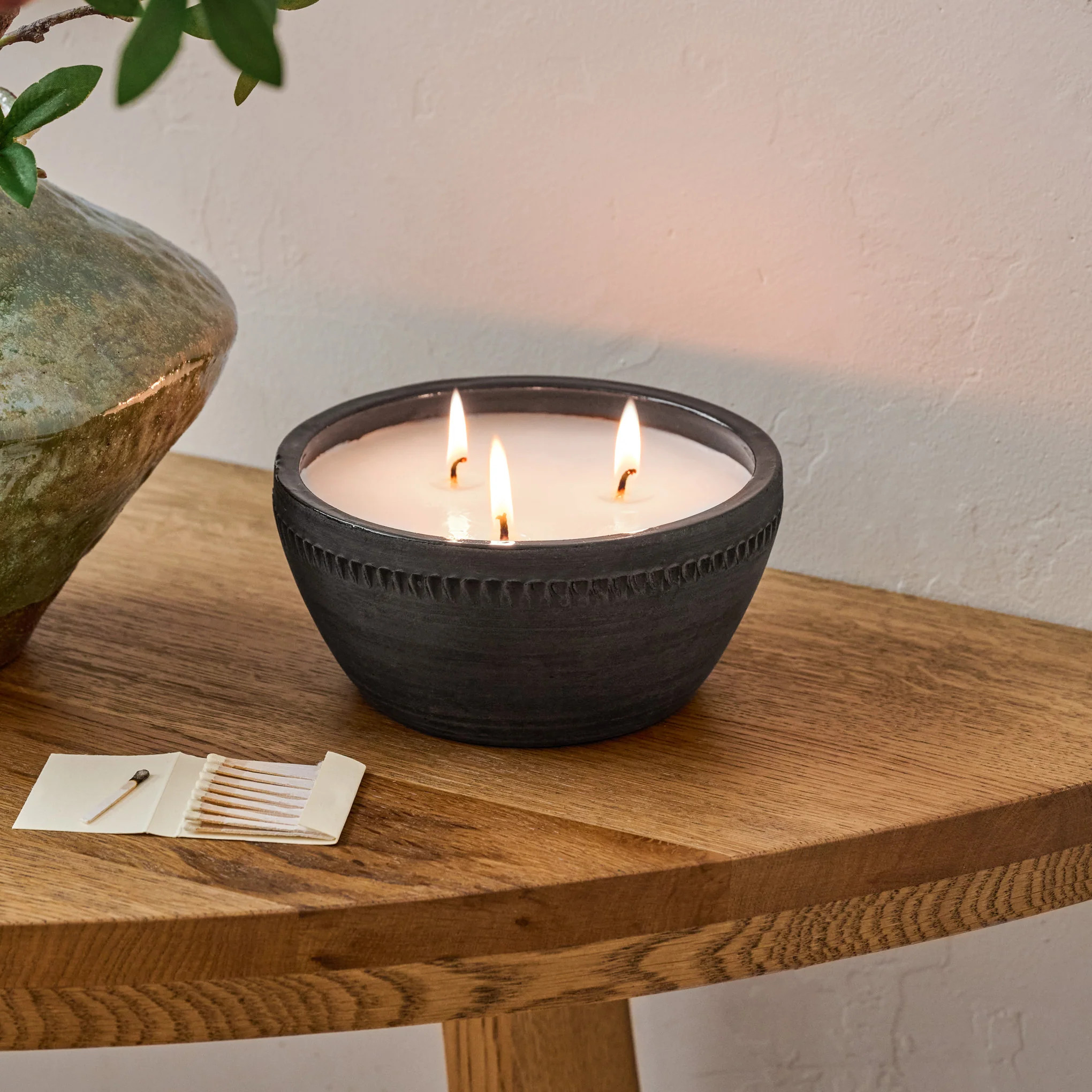 Magnolia Gathered Rustic Bowl Candle | Magnolia