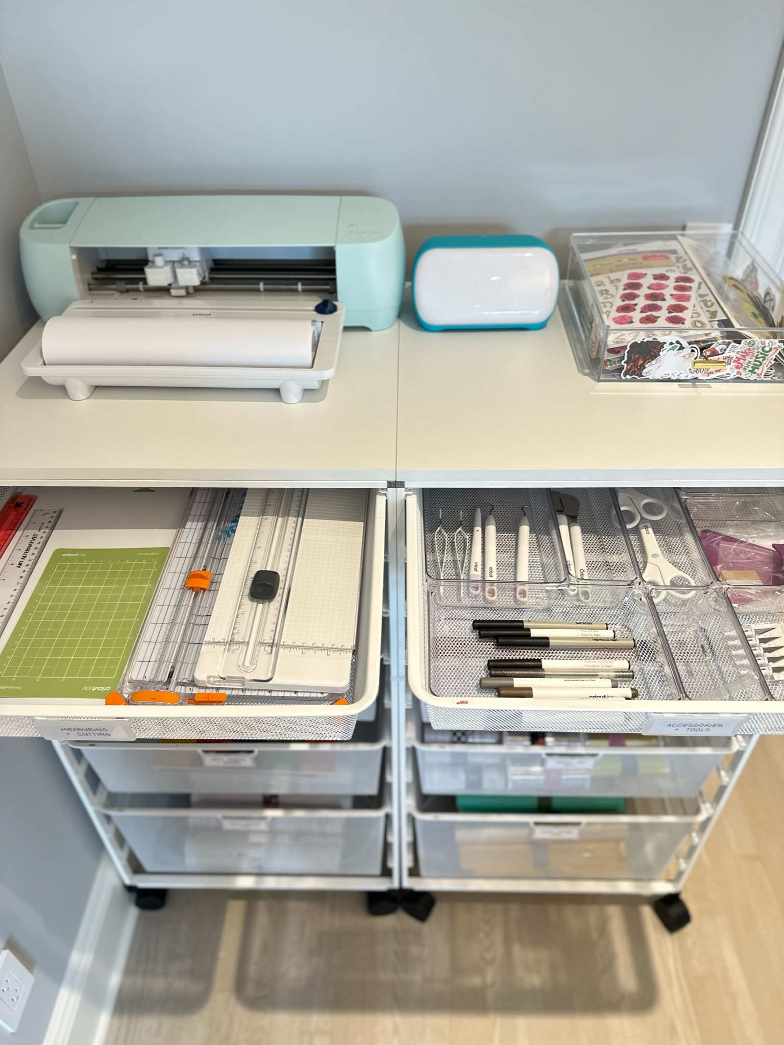 Cricut Organizer Cart