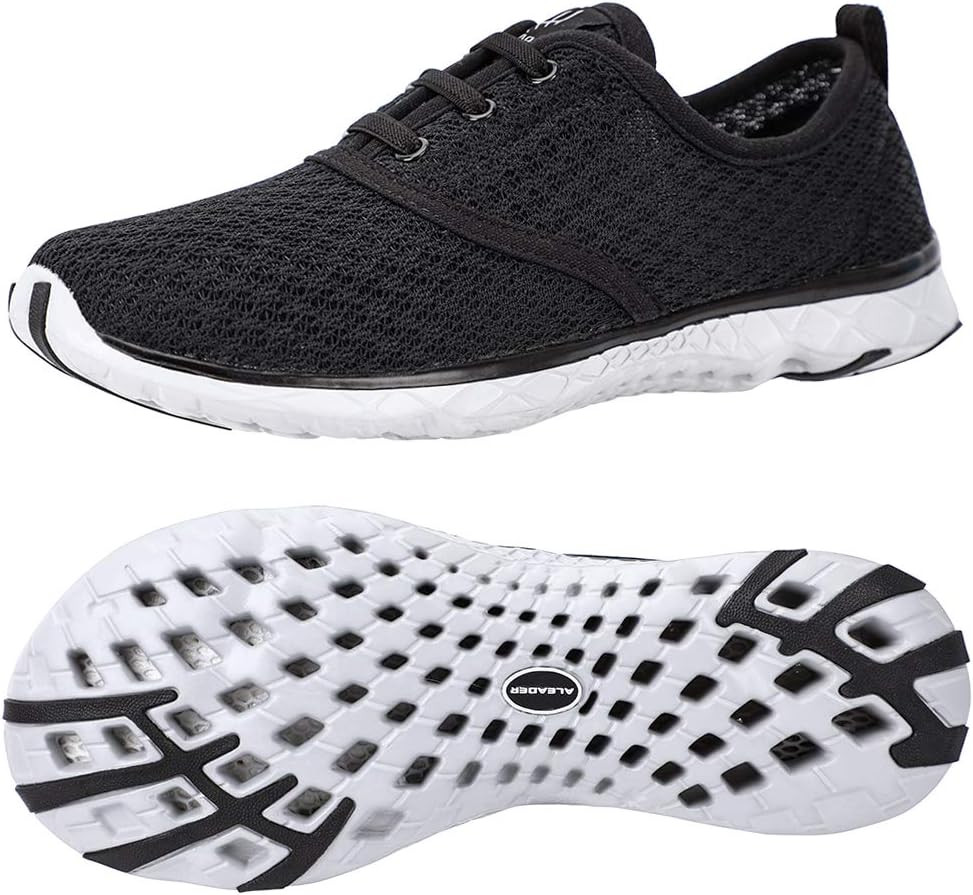 ALEADER Women's Lightweight Aqua Water Shoes Slip-on Quick Drying Swim Shoes | Amazon (US)