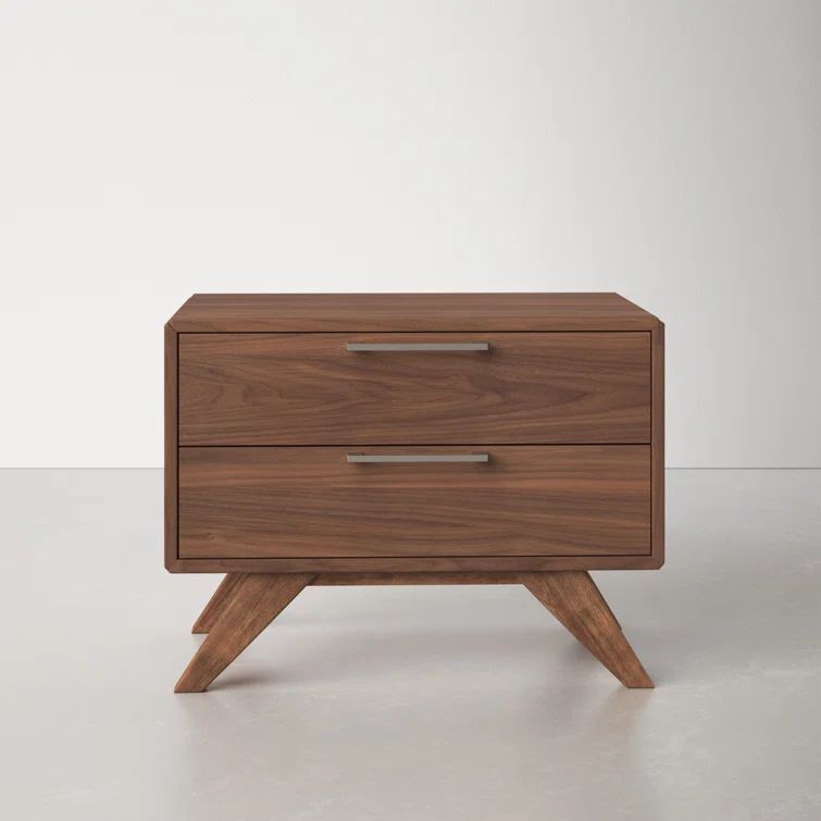 Glow Solid + Manufactured Wood Nightstand | Wayfair North America