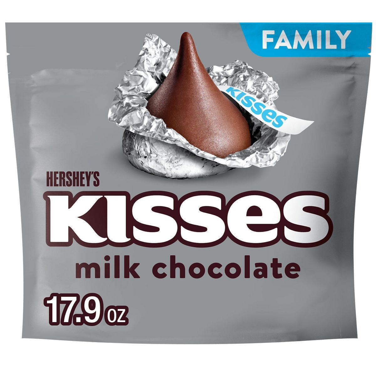 Hershey's Kisses Milk Chocolate Candy - 17.9oz | Target