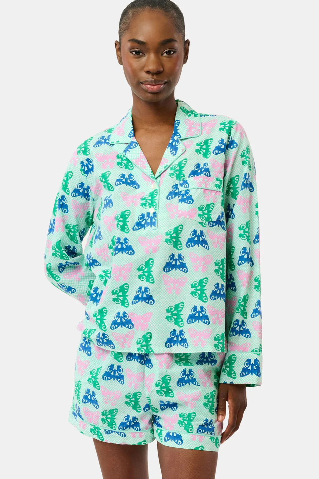 Butterfly Skies Heather Lounge Set | Roller Rabbit