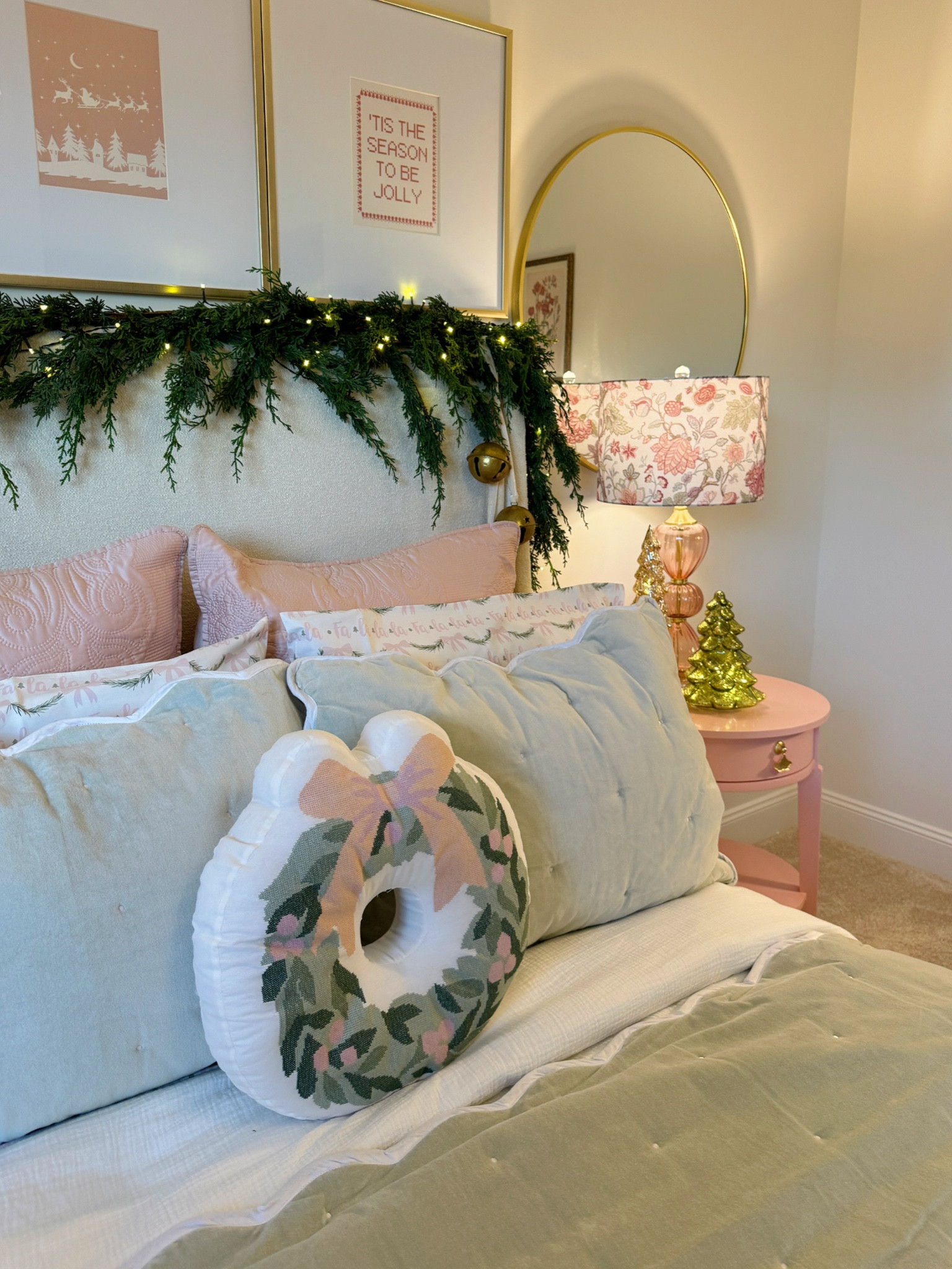 Dreamy pastel Christmas bedroom decor ✨ #christmas #christmasdecor #giftsforher #girlbedroom

#LTKHoliday #LTKHome #LTKSeasonal