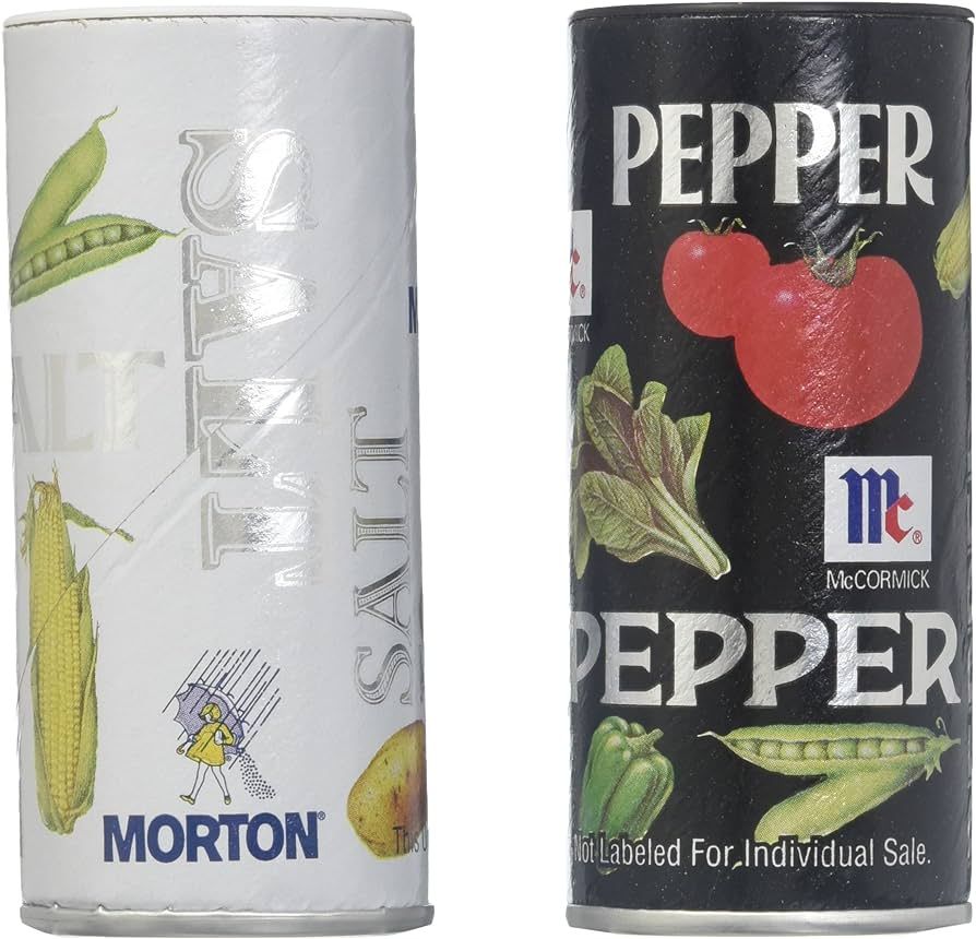Morton, Salt & Pepper Shaker Set, 5.5 Ounce | Amazon (US)