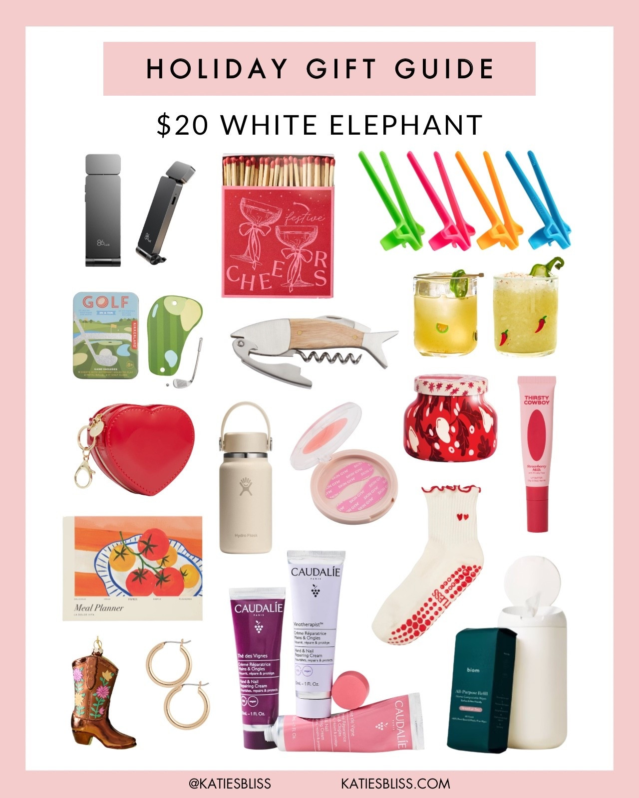 Holiday gift guide ✨ $20 white elephant inspo



#LTKHoliday #LTKGiftGuide #LTKFindsUnder50
