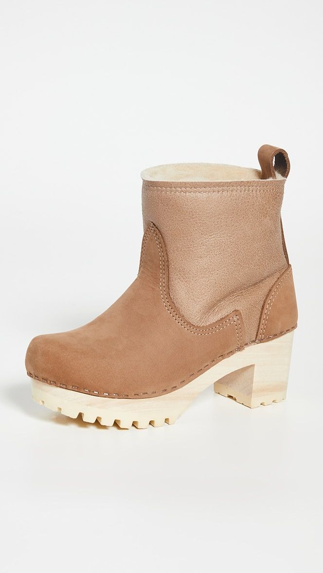 Pull On Shearling Mid Tread Clog Boots | Shopbop