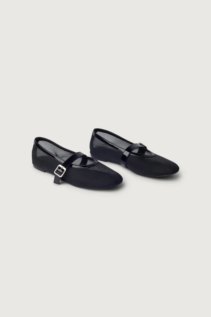 MESH BALLET FLATS | OAK + FORT
